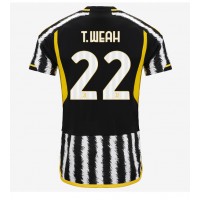 Camiseta Juventus Timothy Weah #22 Primera Equipación Replica 2023-24 mangas cortas
